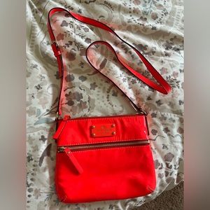 Neon Orange Kate Spade Crossbody bag